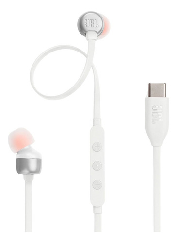 Audífonos Jbl Tune 310c Con Mic/control Usb C, Blanco