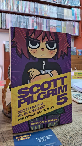 Scott Pilgrim. Volumen 5 Y 6. Edicion A Color. Tapa Blanda.