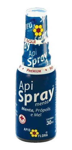 Própolis, Mel E Menta Em Spray Apispray 30ml Apis Flora