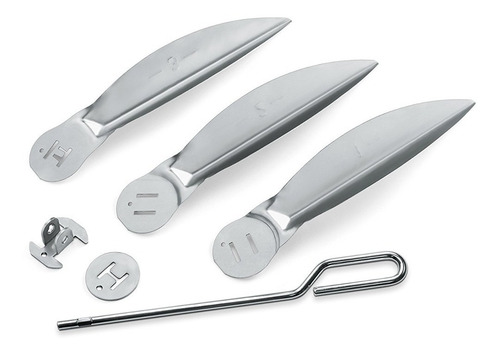 Weber 7444 Kit De 22-1 / 2 Pulgadas Sistema De Limpieza One-