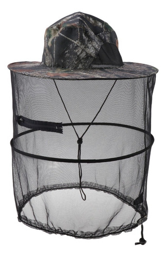 Apicultor Vaquero Sombrero Mosquito Abeja Insecto Net Veil