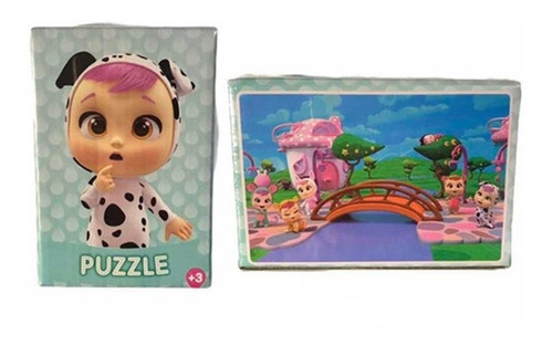Cry Babies Bebes Llorones Mini Puzzle Rompecabezas 12 Piezas Santaclaus Jugueterias Cry Babies Bebes Llorones Mini Puzzle Rompecabezas 12 Piezas Santaclaus Jugueterias