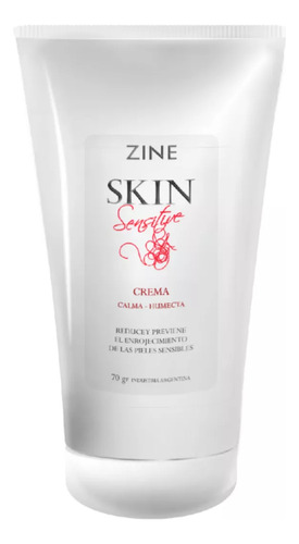 Crema Skin Sensitive Calma Humecta Piel Seca 70ml Zine Momento De Aplicación Día/noche