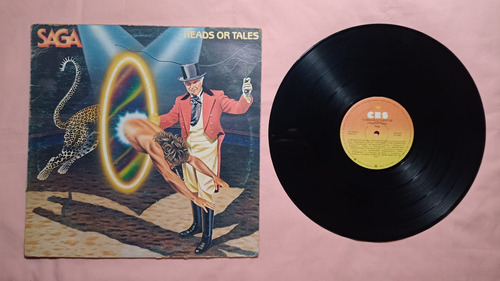 Saga - Heads Or Tales En Vinil. Nacional, Año 1983