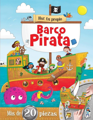 Libro Actividades Haz Tu Priopio Barco Pirata Manolito Dgl