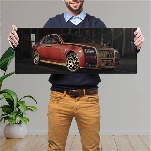 Cuadro 30x80cm Auto 2014 Rolls Royce Ghost By Ma 32