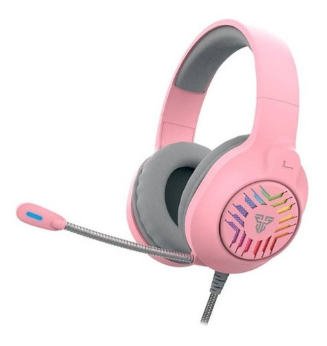 Audífonos Gamer Fantech Blitz Mh87 Rgb Sakura Edition Color Rosa
