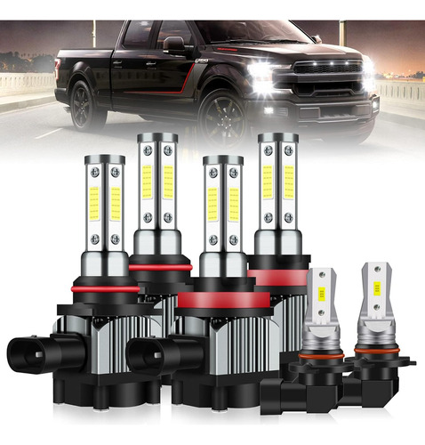 Bombillas Led Aptas Para Dodge Ram 1500 2500 3500 2013-2018 