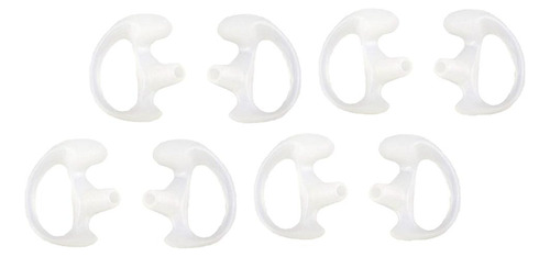 8 Pcs Ganchos De Auriculares De Silicona Tubo Para Acústico