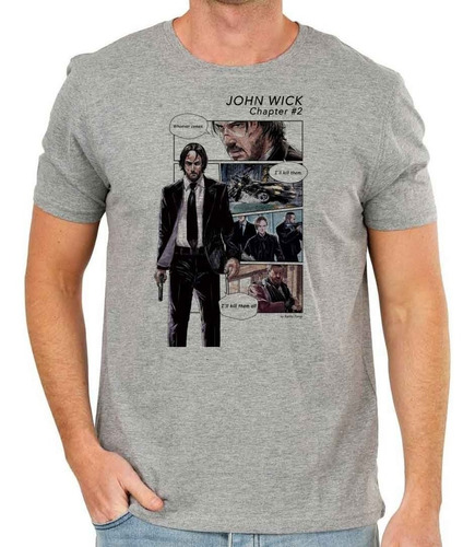 John Wick Coleccion 1 Remera Varios Modelos