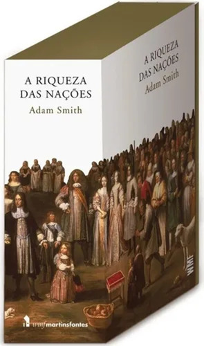 A Riqueza Das Nações - Adam Smith - Box Com 2 Volumes