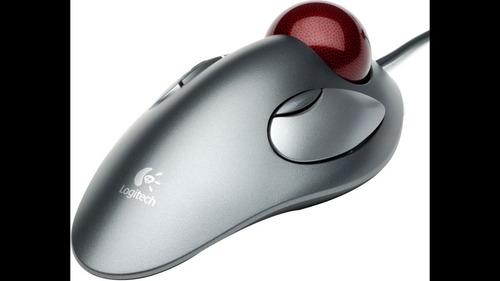 Mouse Trackball Logitech Trackman Marble Gris Gris