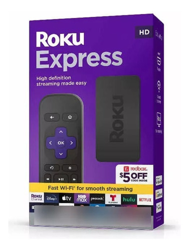 Roku Express Hd 1080p Smart Tv Netflix Disney Hbo Amazon (Reacondicionado)