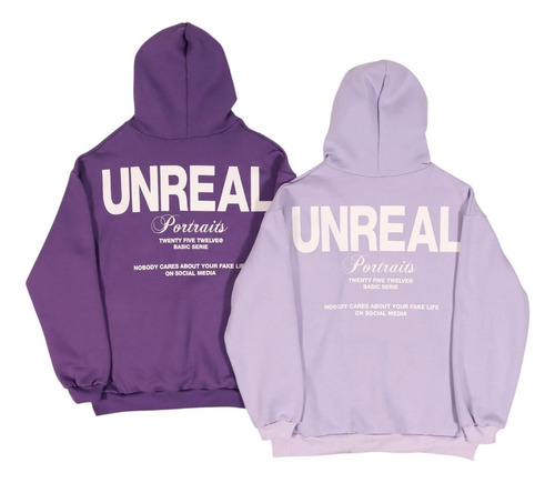Buzo Unreal Friza Unisex Oversize Premium Moda