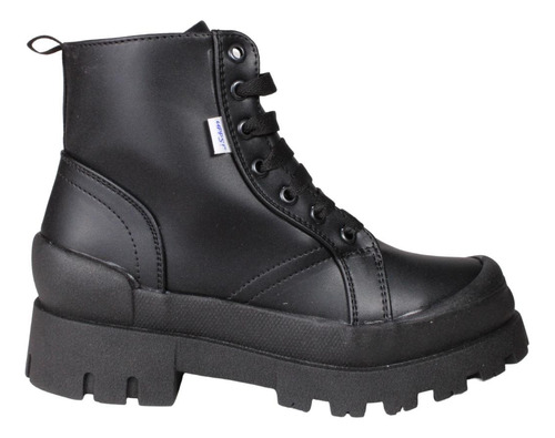 Bota Chunky Combat Negro Militar