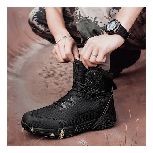 Botas Tácticas Hombre Al Aire Libre Botas Militares Casuales