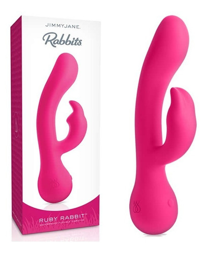 Vibradores Dama Ruby Rabbits Jimmy Jane Sexshop Consoladores Color Fucsia