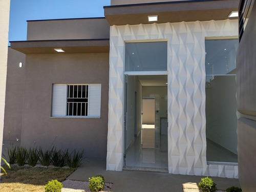Imagem 2 de 14 de Casa À Venda Nova Com Projeto Moderno, 3 Dormitórios