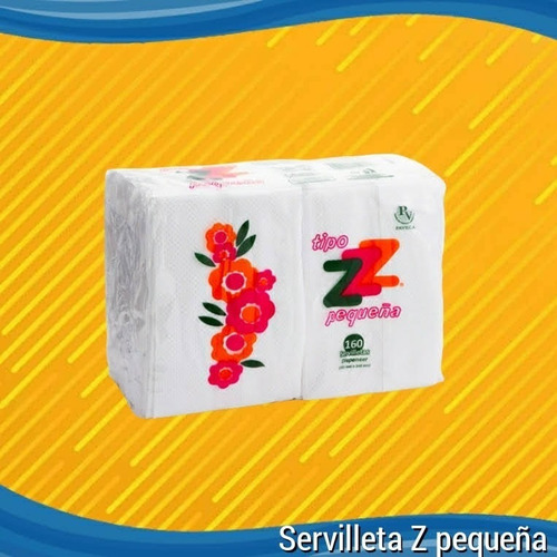 Servilletas Z Pequeña 20 X 160 Unidades 