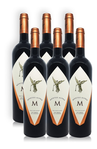 Montes Alpha M Vino Red Blend Caja De Cartón X6u 750ml Chile