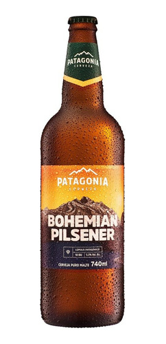 Cerveja Patagonia Bohemian Pilsener Garrafa 740ml