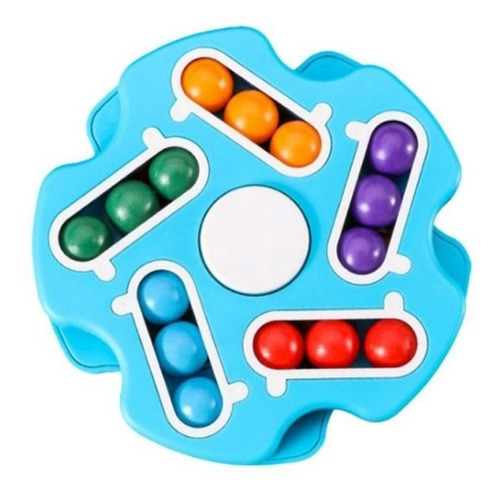 Juego Didáctico Rubik Fidget Spinner Giratorio Antiestrés