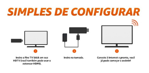 Amazon Fire Tv Stick 2 Geração 2019 Full Hd C/ Controle