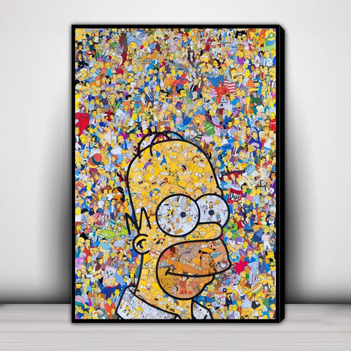 Cuadro Decorativo Los Simpson C3257