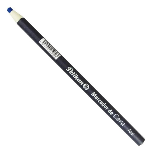 Lápis Dermatográfico Pelikan Azul Marcador De Cera