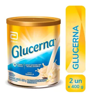 Glucerna Polvo 400 Gr X 2 Unidades Vainilla