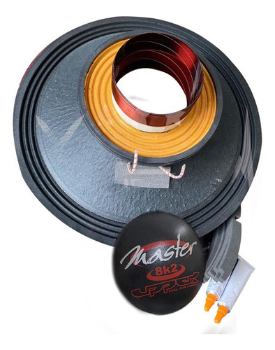 Kit Reparo Alto Falante Master 8k2 12 Pol - 2 Ohms