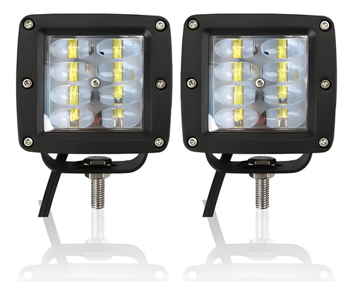 Foco Led 40w 9d Cuadrado Neblinero Auto Camioneta Bi-volt
