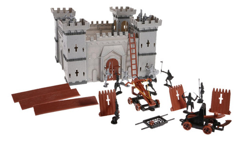 Shaoke Bloques De Construcción Castillo 3d Juguetes De