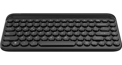 Imagen 2 de 7 de Teclado Philips K624 Bluetooth Negro