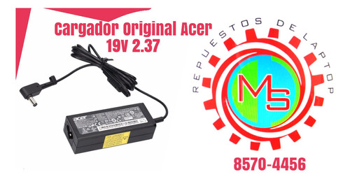 Cargador Acer Original 19v 2.37