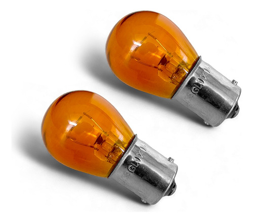 Harley Davidson | Par De Lampadas Laranja Ambar Seta Pisca