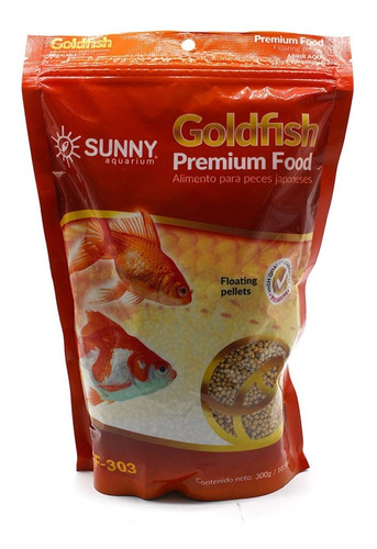 Alimento Para Pez Gold Fish 300 Grs