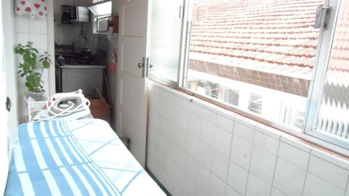 Apartamento Com 3 Dormitórios À Venda, 98 M² Por R$ 335.000,00 - Boqueirão - Santos/sp - Ap5886