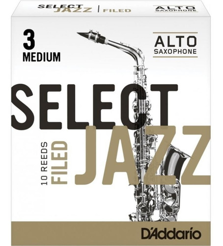 Cañas Daddario Jazz Select Saxo Alto Nº 3m Rsf10asx3m X10