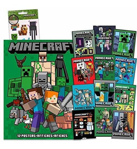 Poster Carteles De Minecraft Para Habitación De Niños Paqu