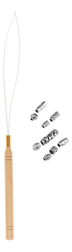 ~ Enhebrador De Agujas De Bucle For Extensiones De Cabello +