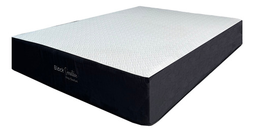 Colchón Matrimonial Memory Foam Color Blanco Semi Firme