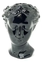 Comprar Florero\u002F Escultura Atenea Cabeza Color Negro B Florero Escultura Atenea Cabeza