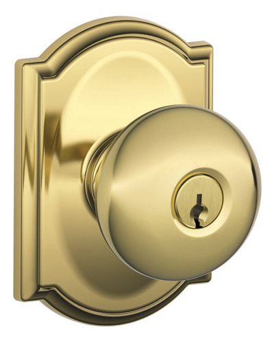 Schlage F51a Ply 605 Cam Pomo Plymouth Con Cerradura De Entr