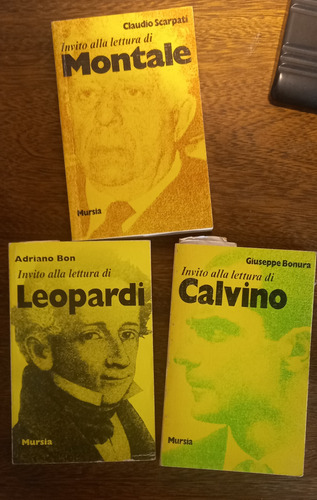 Libros De Italiano, Varios Autores, Ed Garzanti, Zanichelli