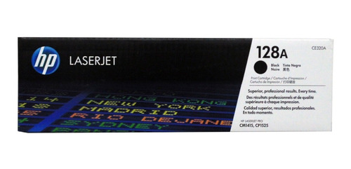 Toner Hp 128a 128 Negro Original Ce320a Verificble Americano