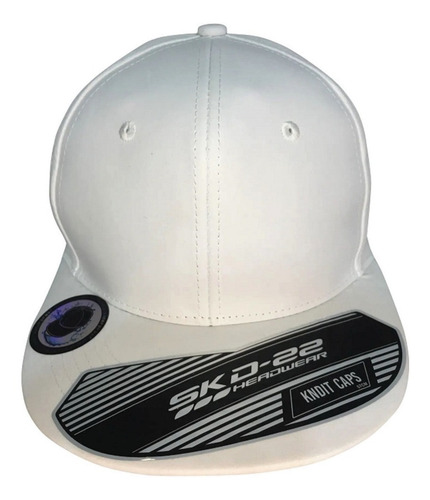 Gorra Plana Poliester Doble Boton
