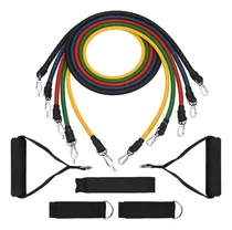 Comprar Set De 5 Bandas Elásticas Entrenamiento Resistencia + Bolso