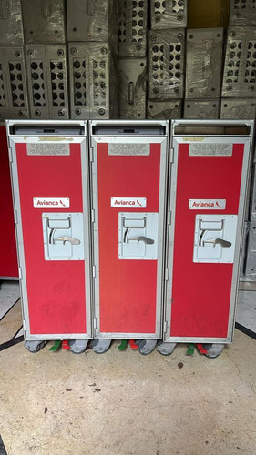Trolley Aviação Carrinho De Avião Grande Avianca (Usado)