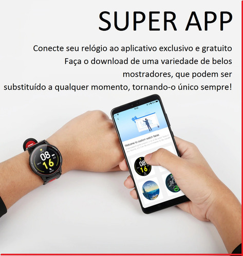 Imagem 7 de 10 de Relógio Smart S20 Active Fitness -full Touch Screen